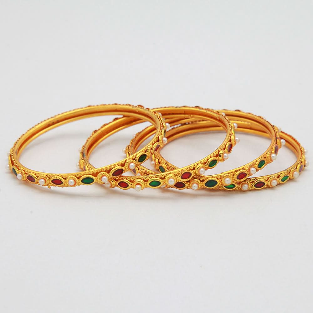 Women's Bangle - Golden, Women, Bangles & Bracelets, Chase Value, Chase Value