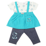 Newborn Baby Girls Suit - Steel Green, Kids, Newborn Girls Sets And Suits, Chase Value, Chase Value