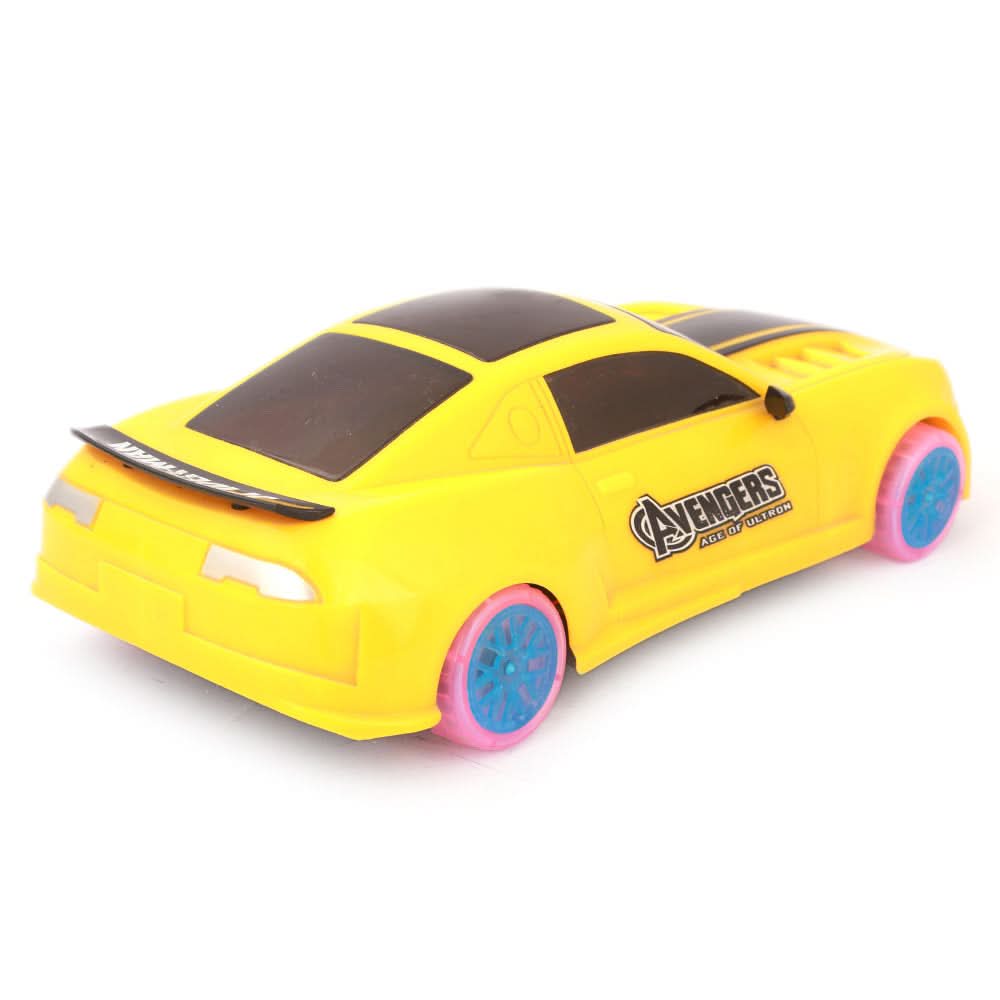 Avengers Sports Car - Yellow, Kids, Non-Remote Control, Chase Value, Chase Value