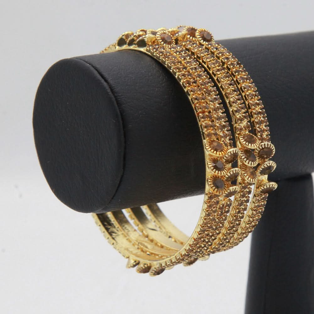 Women's Stone Bangle 4 Piece Set - Copper, Women, Bangles & Bracelets, Chase Value, Chase Value