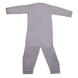 Boys Embroidered Kurta Shalwar Suit - Grey, Kids, Boys Shalwar Kameez, Chase Value, Chase Value
