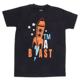 Boys Print T-Shirt - Navy Blue, Kids, Boys T-Shirts, Chase Value, Chase Value