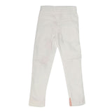 Girls Cotton Pant - White, Kids, Girls Pants And Capri, Chase Value, Chase Value
