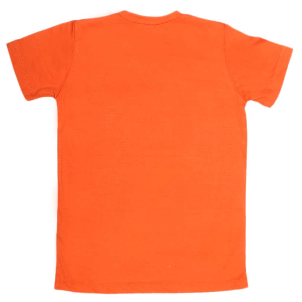 Boys Print T-Shirt - Rust, Kids, Boys T-Shirts, Chase Value, Chase Value