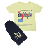 Boys Short Suit - Yellow, Kids, Boys Sets And Suits, Chase Value, Chase Value