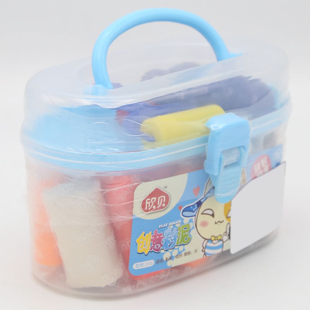 Clay 12 Color Lunch Box Shape-Blue, Kids, Clay And Slime, Chase Value, Chase Value