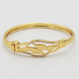 Women's Zircon Kara - Golden, Women, Bangles & Bracelets, Chase Value, Chase Value