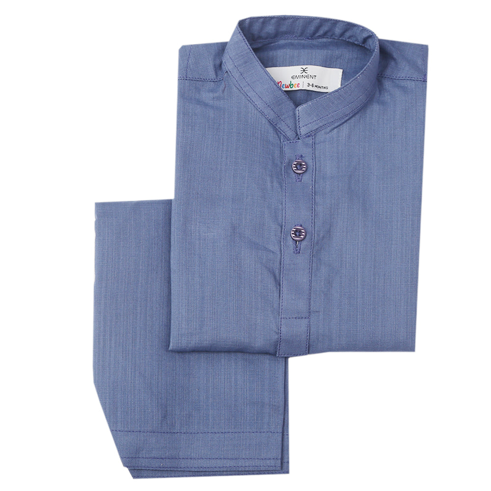 Eminent Newborn Boys Shalwar Suit - Steel Blue, Kids, Newborn Boys Shalwar Suits, Eminent, Chase Value
