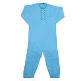 Boys Embroidered Kurta Shalwar Suit - Light Blue, Kids, Boys Shalwar Kameez, Chase Value, Chase Value