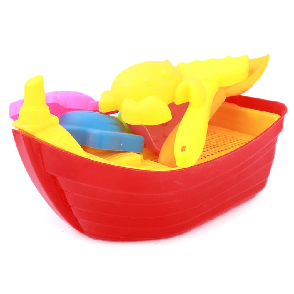 Kids Outdoor Beach Boat Set (6025-6) - Multi, Kids, Doctor & Other Sets, Chase Value, Chase Value