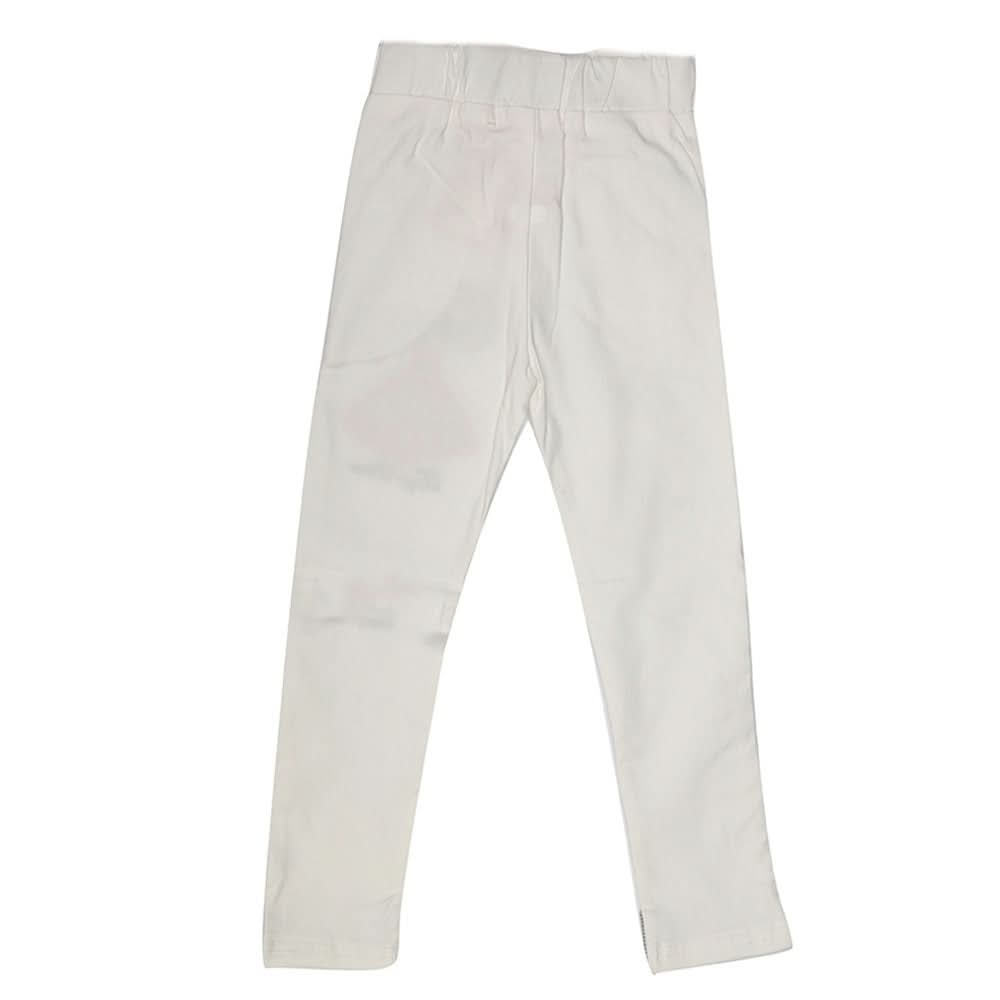 Girls Cotton Pant - White, Kids, Girls Pants And Capri, Chase Value, Chase Value