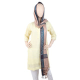 Women's 4 Border Stoler - Peach, Women, Shawls And Scarves, Chase Value, Chase Value