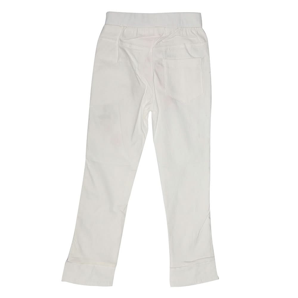 Girls Cotton Pant - White, Kids, Girls Pants And Capri, Chase Value, Chase Value