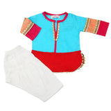 Newborn Girls Shalwar Suit - Blue, Kids, Newborn Girls Sets And Suits, Chase Value, Chase Value