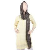 Women's 4 Border Stoler - Navy Blue, Women, Shawls And Scarves, Chase Value, Chase Value