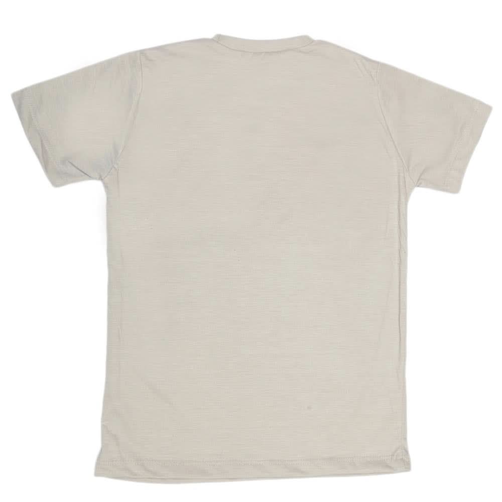 Boys Print T-Shirt - Grey, Kids, Boys T-Shirts, Chase Value, Chase Value