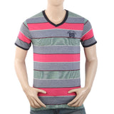 Men's Half Sleeves Placket T-Shirt - Multi, Men, T-Shirts And Polos, Chase Value, Chase Value