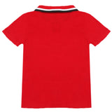 Boys Half Sleeves Polo T-Shirt - Red, Boys T-Shirts, Chase Value, Chase Value