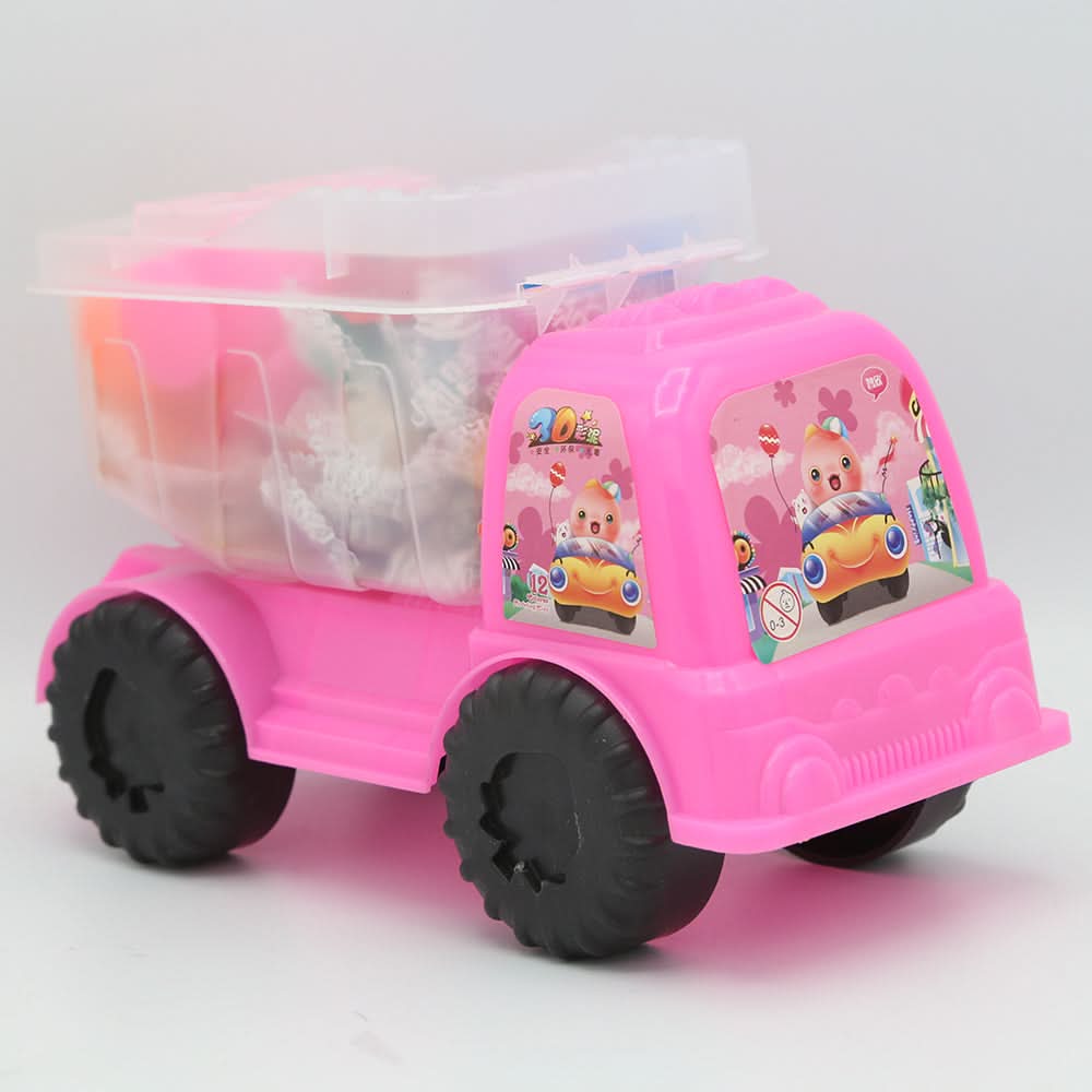 Clay Truck 360-Pink, Kids, Pencil Boxes And Stationery Sets, Chase Value, Chase Value