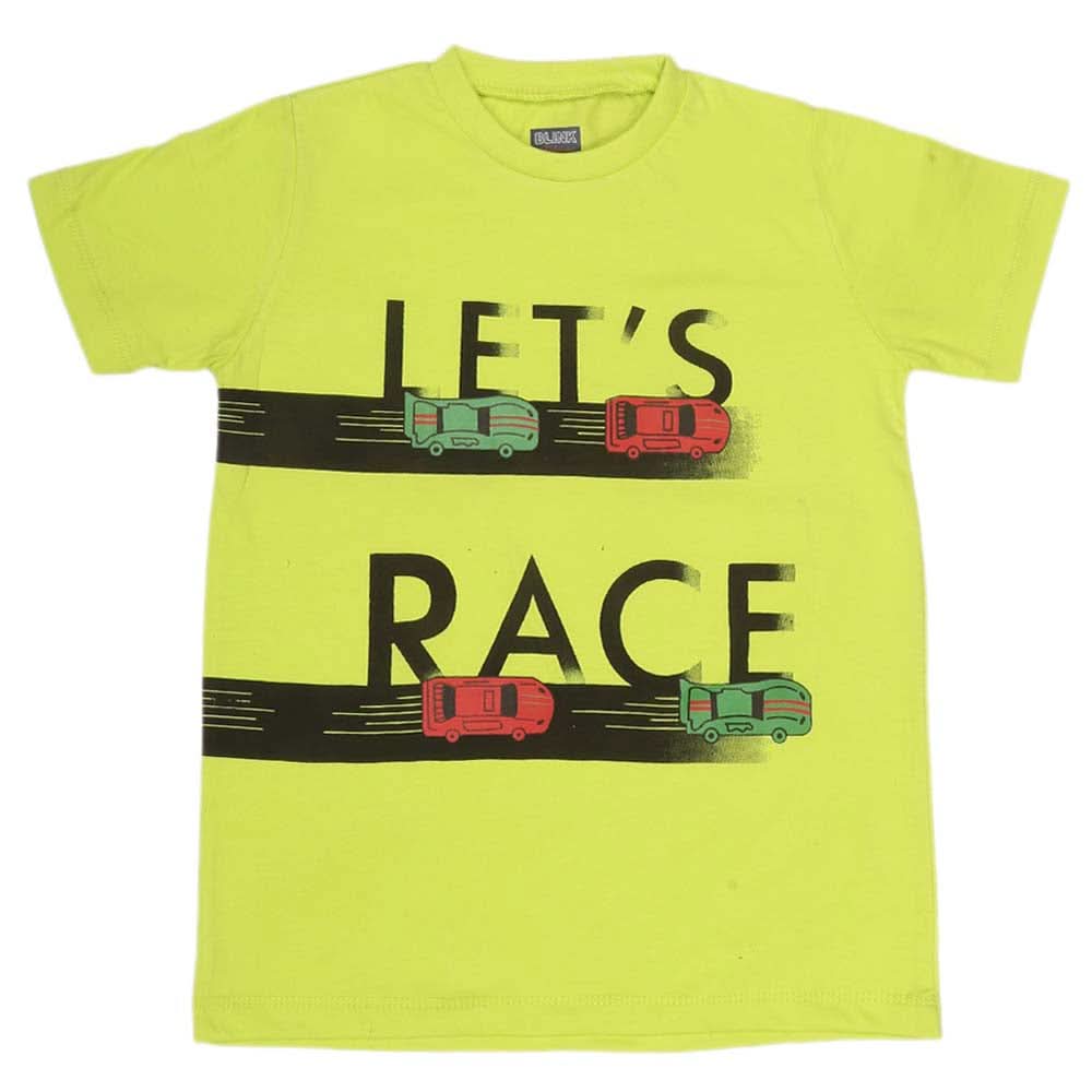 Boys Print T-Shirt - Parrot Green, Kids, Boys T-Shirts, Chase Value, Chase Value