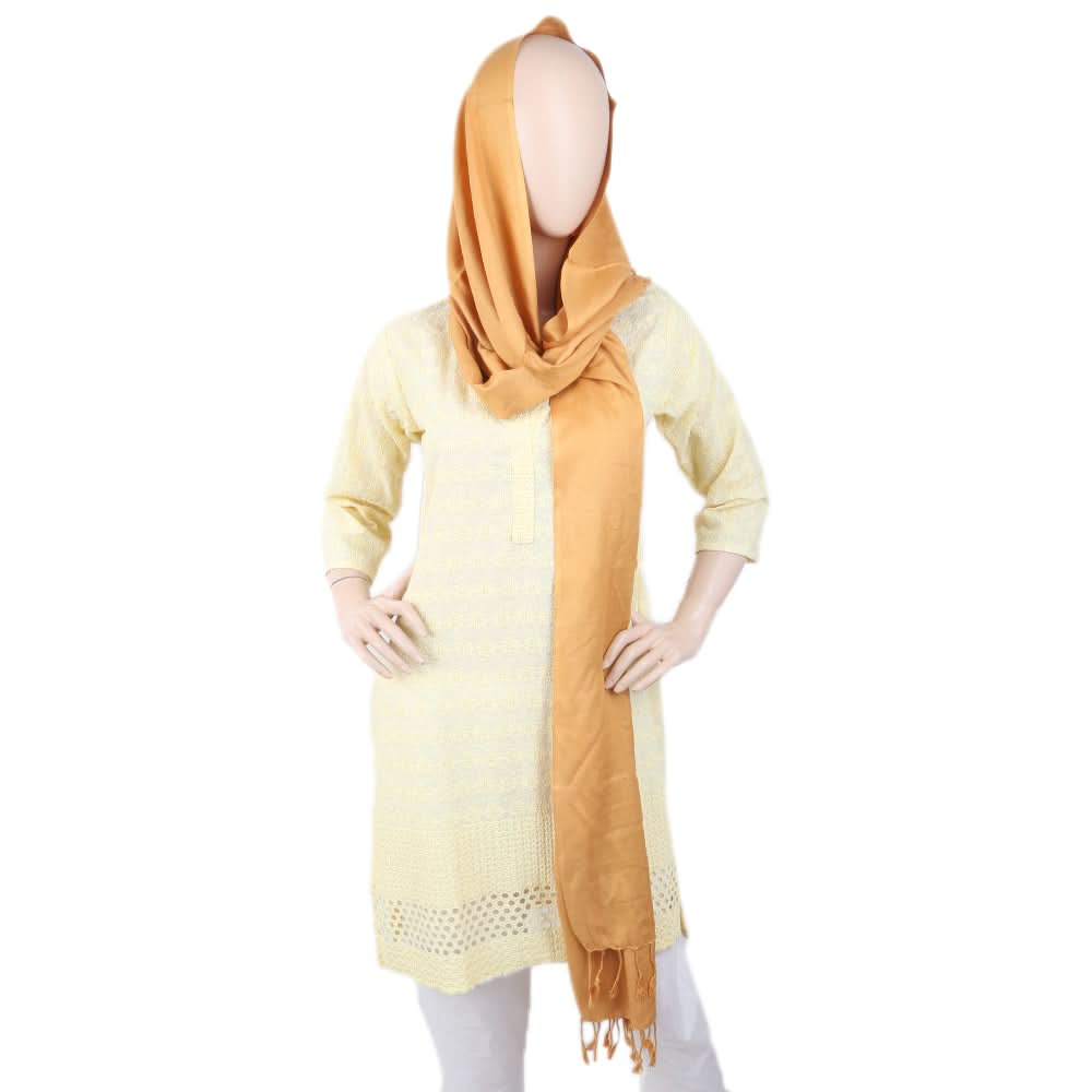 Women's Plain Stoler - Mustard, Women, Shawls And Scarves, Chase Value, Chase Value
