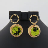 Women's Funky Earring - Green, Women, Earrings & Tops, Chase Value, Chase Value