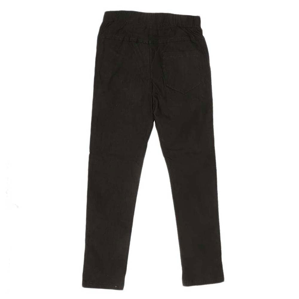 Girls Cotton Pant - Black, Kids, Girls Pants And Capri, Chase Value, Chase Value