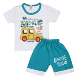 Boys Short Suit - White, Kids, Boys Sets And Suits, Chase Value, Chase Value