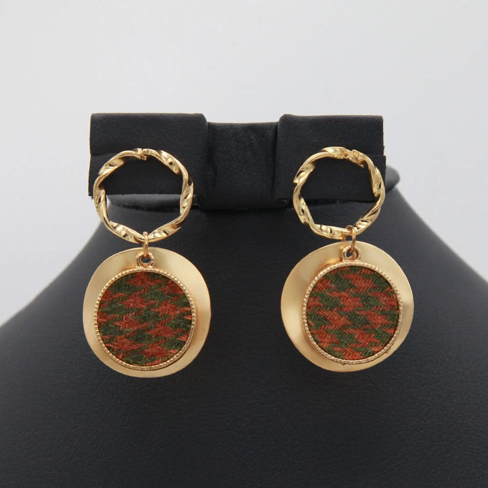 Women's Funky Earring - Brown, Women, Earrings & Tops, Chase Value, Chase Value