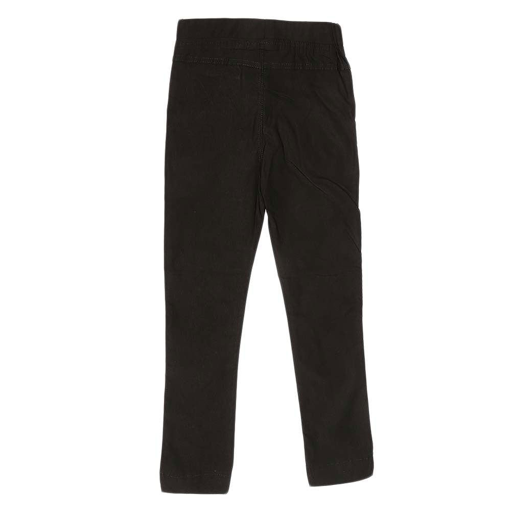 Girls Cotton Pant - Black, Kids, Girls Pants And Capri, Chase Value, Chase Value