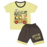 Boys Short Suit - Yellow, Kids, Boys Sets And Suits, Chase Value, Chase Value