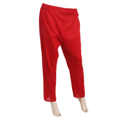 Women's Basic Trouser - Red, Women, Pants & Tights, Chase Value, Chase Value