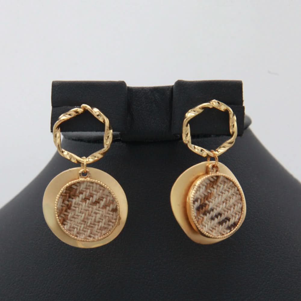Women's Funky Earring - Beige, Women, Earrings & Tops, Chase Value, Chase Value