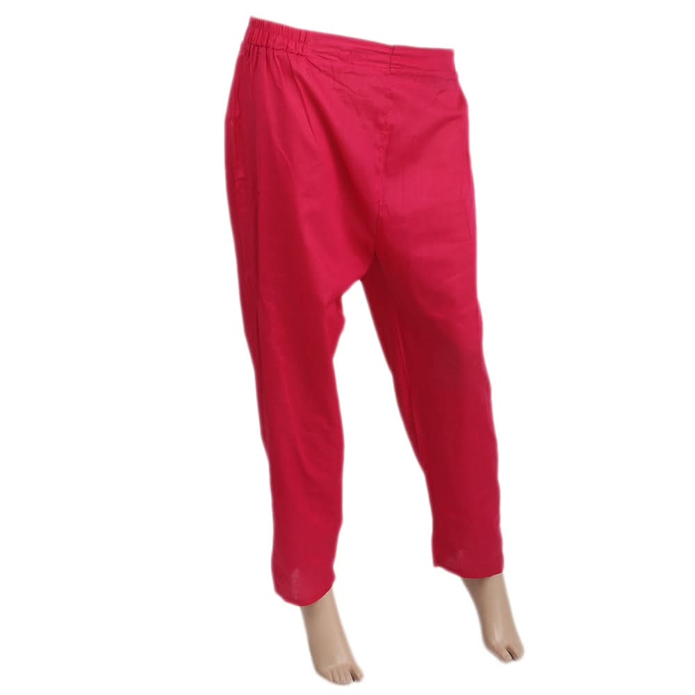 Women's Basic Trouser - Pink, Women, Pants & Tights, Chase Value, Chase Value