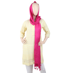 Women's Plain Stoler - Pink, Women, Shawls And Scarves, Chase Value, Chase Value