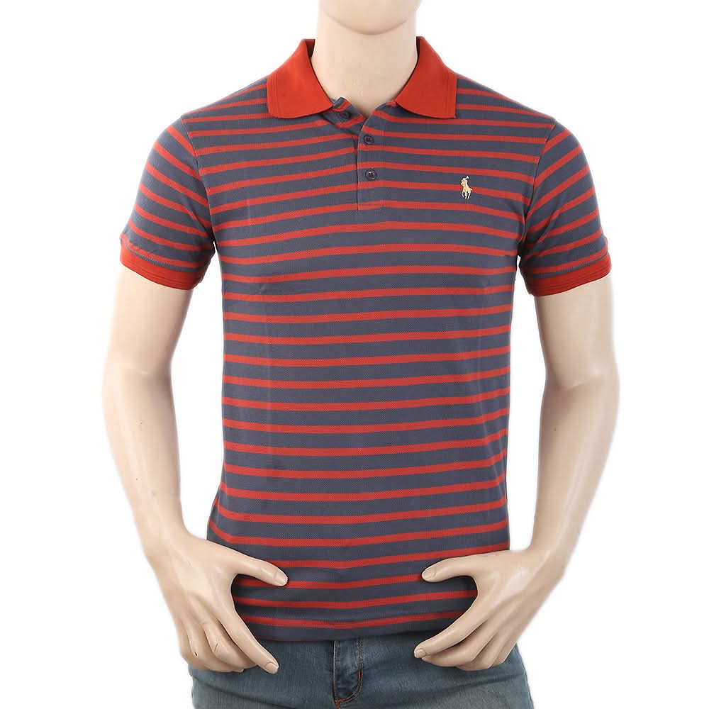 Men's Half Sleeves Polo T-Shirt - Grey, Men, T-Shirts And Polos, Chase Value, Chase Value