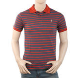 Men's Half Sleeves Polo T-Shirt - Grey, Men, T-Shirts And Polos, Chase Value, Chase Value