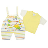 Newborn Boys Half Sleeves Romper - Yellow, Kids, Newborn Boys Rompers, Chase Value, Chase Value