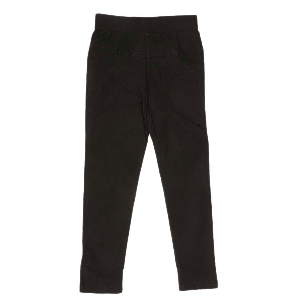 Girls Cotton Pant - Black, Kids, Girls Pants And Capri, Chase Value, Chase Value