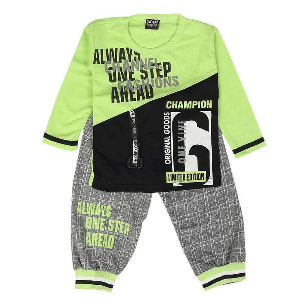 Boys Full Sleeves Suit - Light Green, Boys Sets & Suits, Chase Value, Chase Value