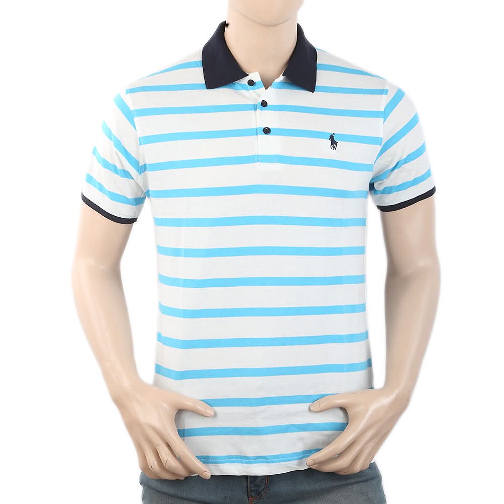 Men's Half Sleeves Polo T-Shirt - White, Men, T-Shirts And Polos, Chase Value, Chase Value