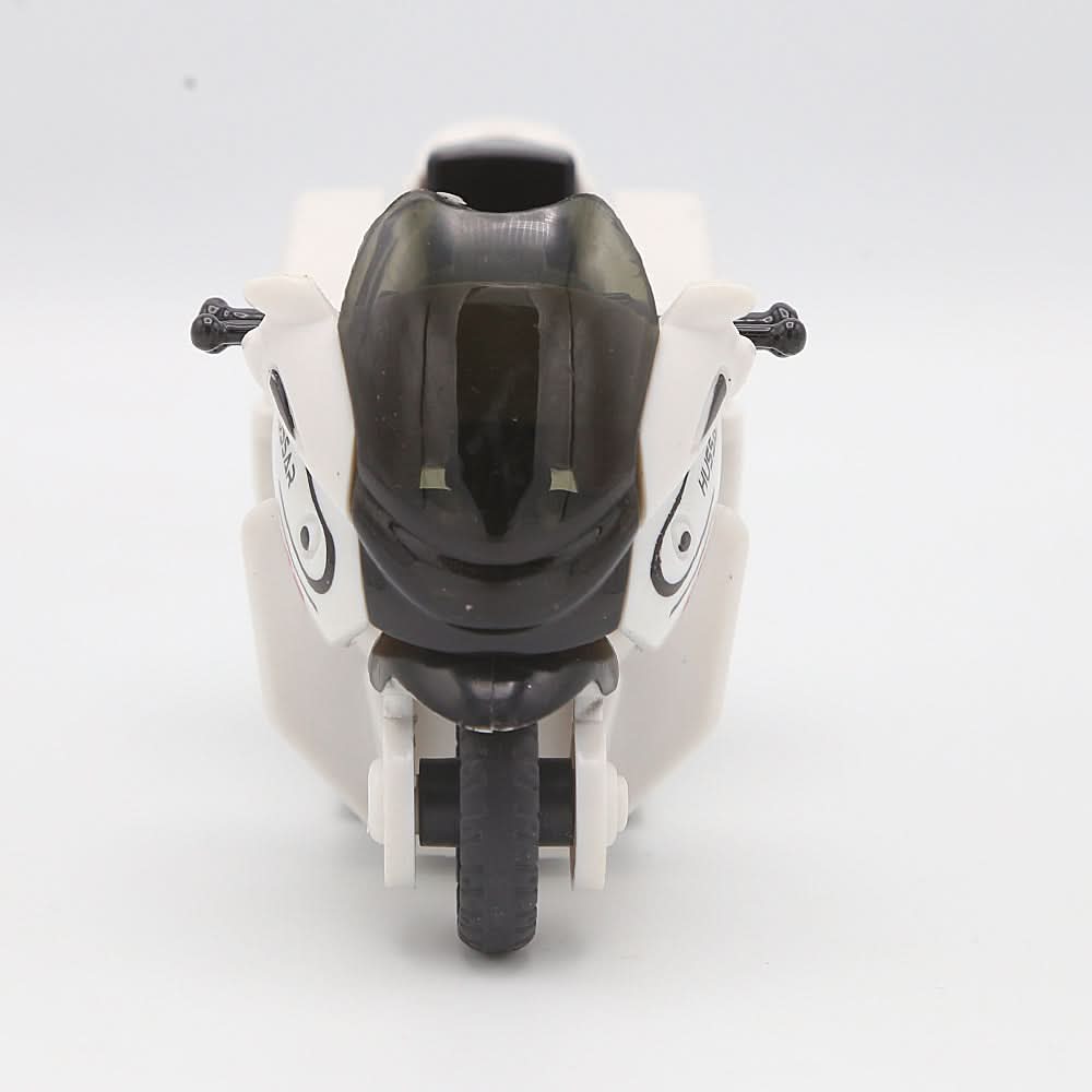 Metal Motorcycle - White, Kids, Non-Remote Control, Chase Value, Chase Value