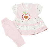 Newborn Girls Half Sleeves Suit - Light Pink, Kids, Newborn Girls Sets And Suits, Chase Value, Chase Value