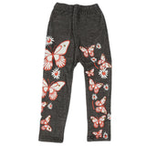 Girls Denim Print Tight - Black, Kids, Girls Pants And Capri, Chase Value, Chase Value