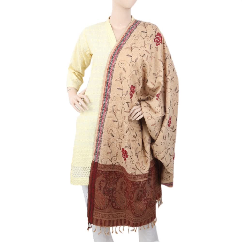 Women's New Silky Jaal Shawl - Multi, Women, Shawls And Scarves, Chase Value, Chase Value
