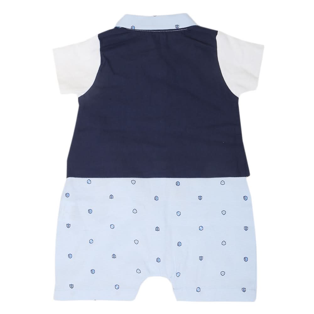 Newborn Boys Romper - Blue, Kids, New Born Boys Rompers, Chase Value, Chase Value