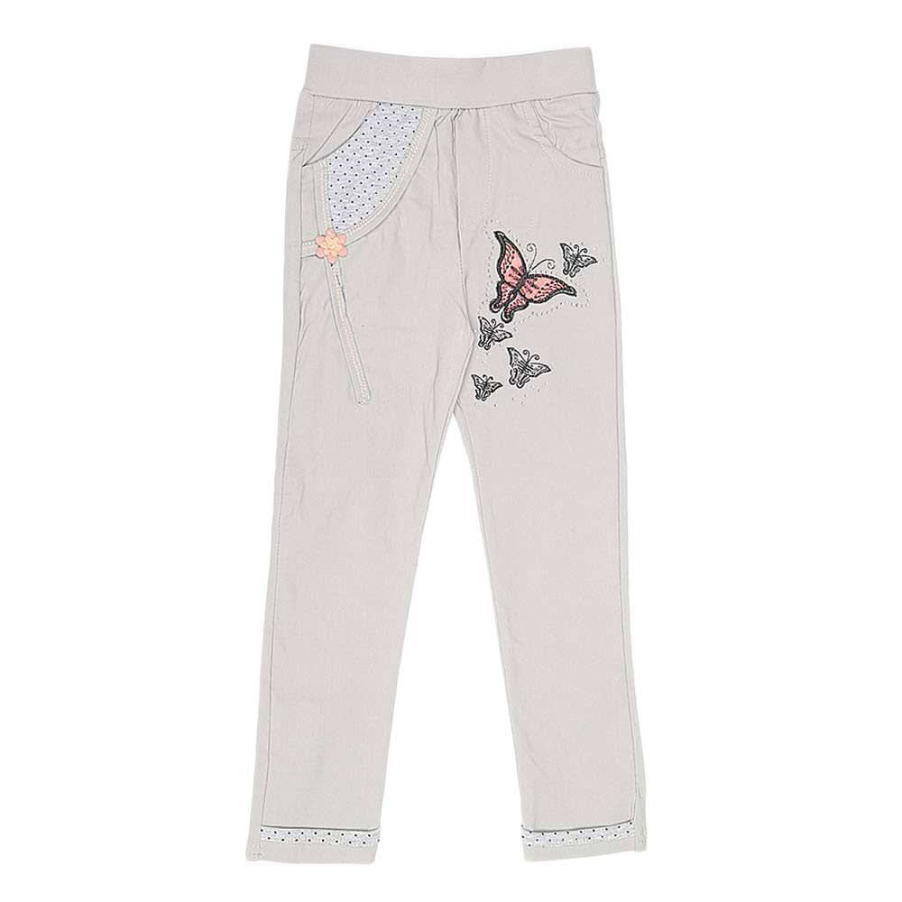 Girls Cotton Pant - Grey, Kids, Girls Pants And Capri, Chase Value, Chase Value