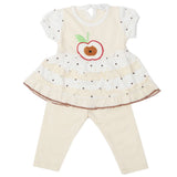 Newborn Girls Half Sleeves Suit - Fawn, Kids, Newborn Girls Sets And Suits, Chase Value, Chase Value