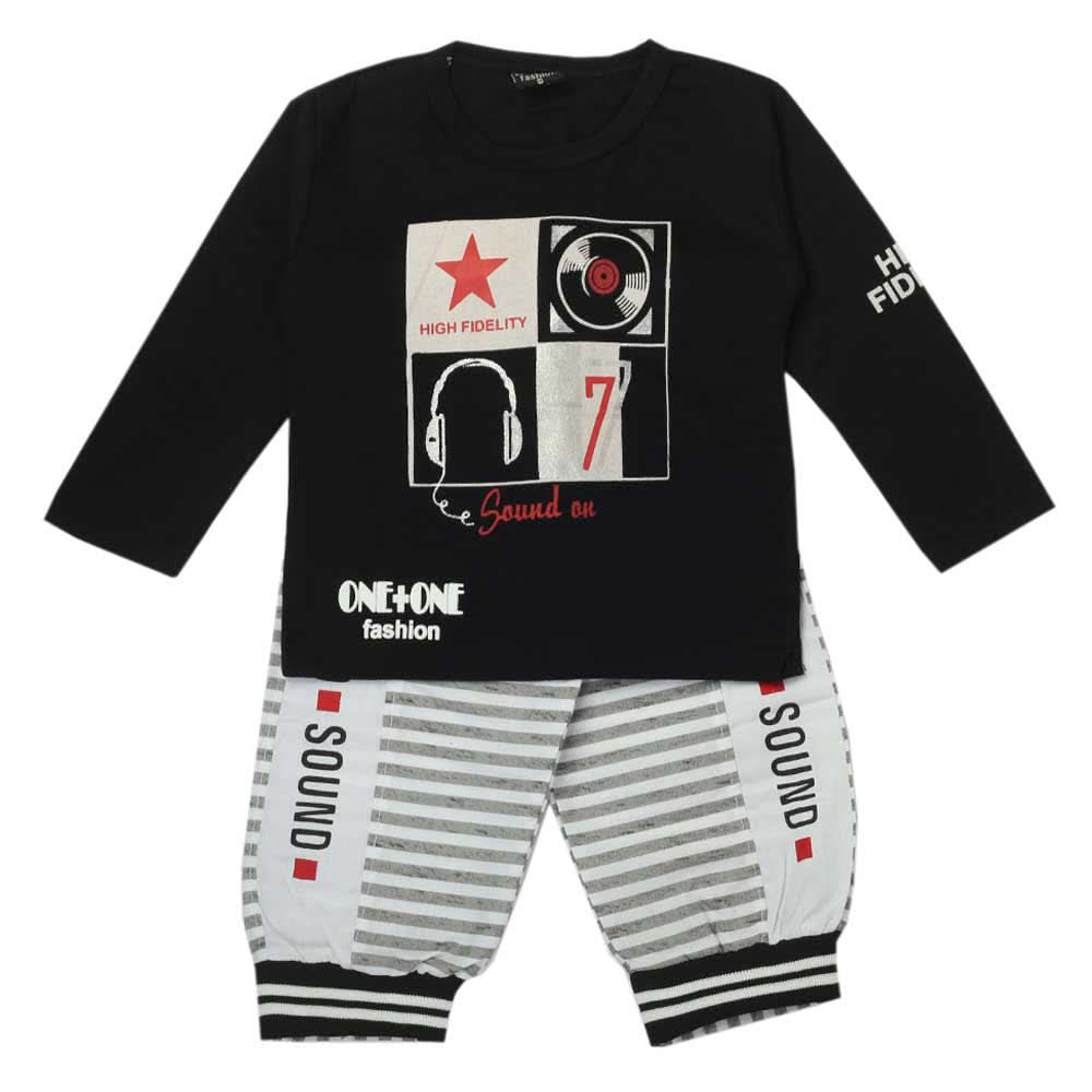 Boys Full Sleeves Suit - Black, Boys Sets & Suits, Chase Value, Chase Value