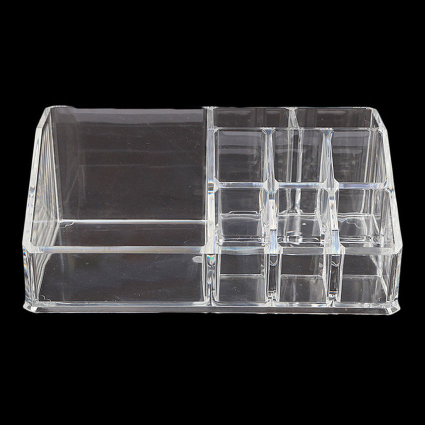 Acrylic Cosmetic Makeup Organizer Storage Box - White, Home & Lifestyle, Storage Boxes, Chase Value, Chase Value